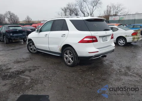 2014 Mercedes-Benz Ml 350 4Matic z USA, uszkodzony, nr VIN 4JGDA5HB8EA363368